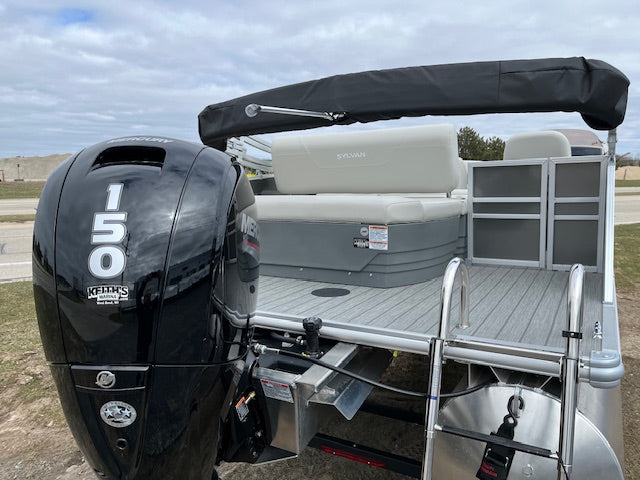 2024 Sylvan 22' Tritoon 822 Mirage CLZ DH Swingback With Mercury 150HP