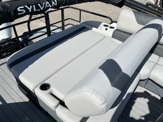 2025 Sylvan 25' L5 CLZ Swingback Tritoon With Mercury White 200HP