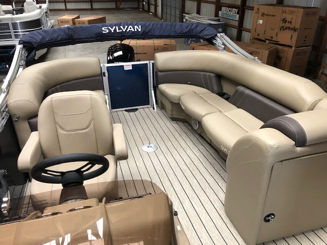 2025 Sylvan 20' 820 Mirage LZ CR With Mercury Avator 35E Electric Pontoon