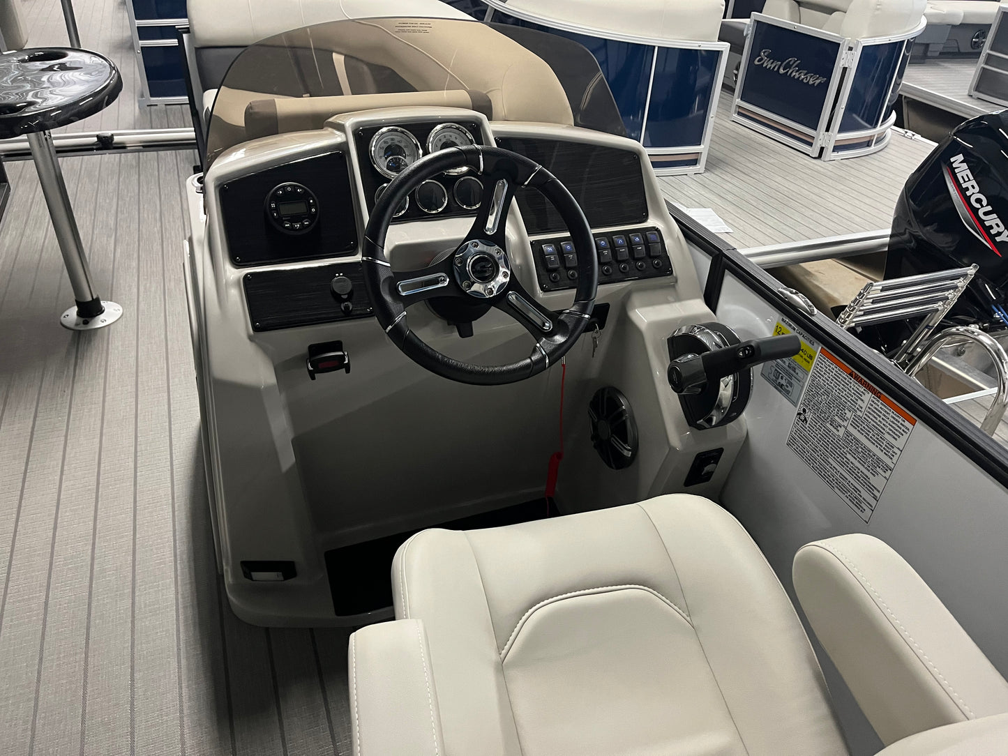 2024 Sylvan 23' Tritoon Mirage X3 CLZ DH Dual Helm Mercury 250HP