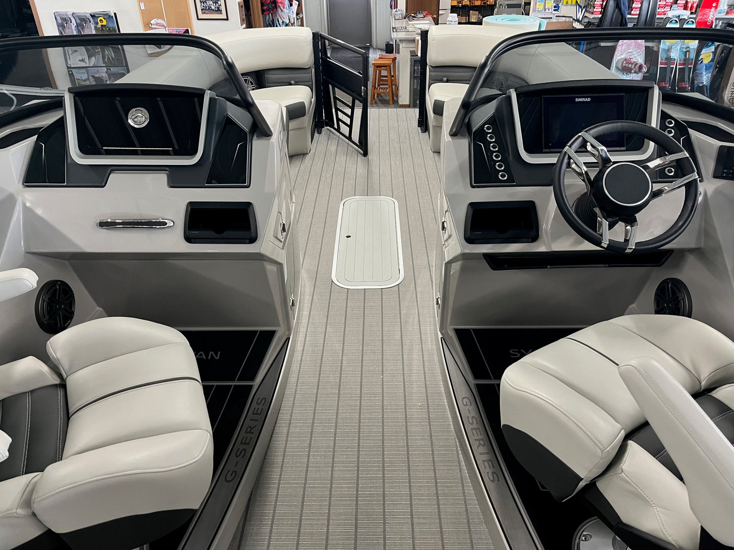 2024 Sylvan 25' G5 G-5 LZ Tritoon With Mercury 300HP Pro XS