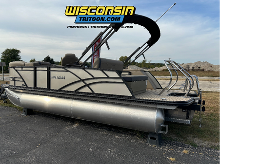 2024 Sylvan 22' Tritoon 822 Mirage CLZ DH Swingback With Mercury 150HP
