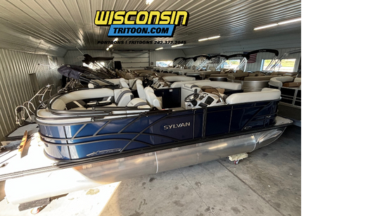 2024 Sylvan 23' Tritoon Mirage X3 With 250HP Mercury