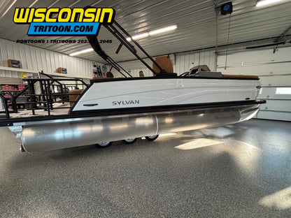 2026 Sylvan 23' L3 ULZ Swingback Platinum Edition Fiberglass Tritoon