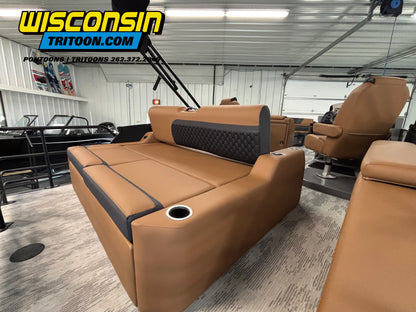 2026 Sylvan 23' L3 ULZ Swingback Platinum Edition Fiberglass Tritoon