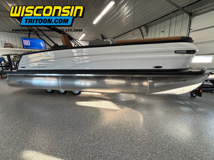 2026 Sylvan 23' L3 ULZ Swingback Platinum Edition Fiberglass Tritoon