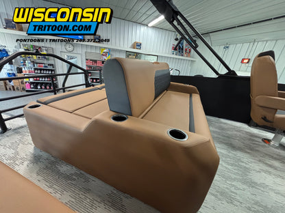 2026 Sylvan 23' L3 ULZ Swingback Platinum Edition Fiberglass Tritoon