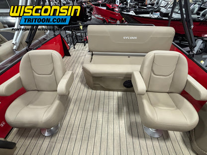 2026 Sylvan 20' Tritoon 820 Mirage CLZ DH Swingback