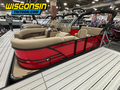 2026 Sylvan 20' Tritoon 820 Mirage CLZ DH Swingback