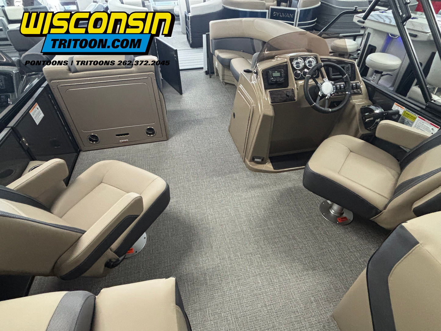 2026 Sylvan 23' Tritoon Mirage X3 DH