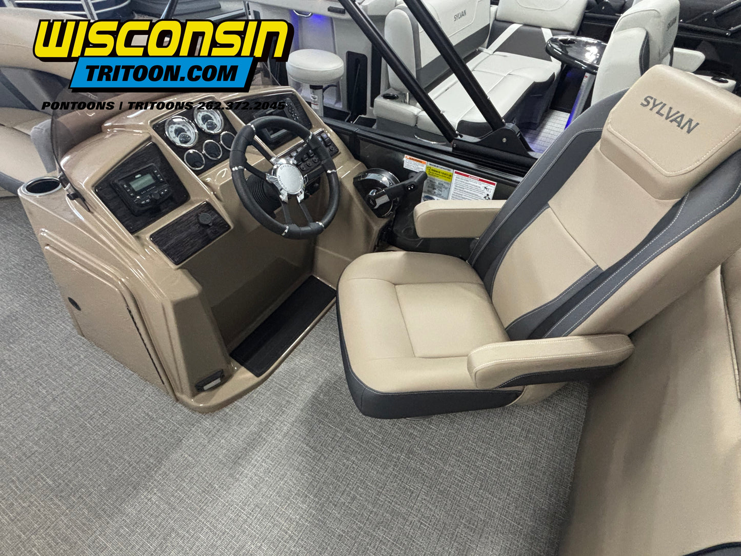2026 Sylvan 23' Tritoon Mirage X3 DH
