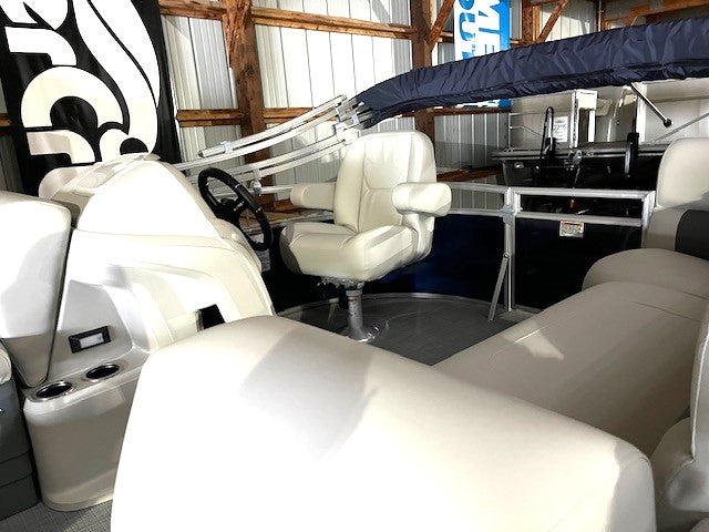 2025 Sunchaser 16' Vista Fish With Mercury Avator 7.5E Electric Pontoon