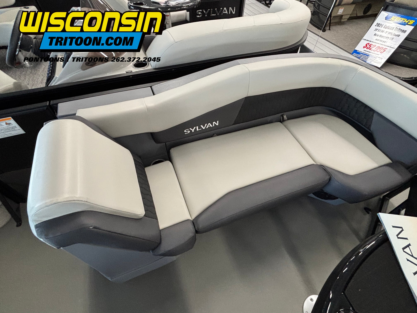 2026 Sylvan 20' Tritoon R20 CLZ DH