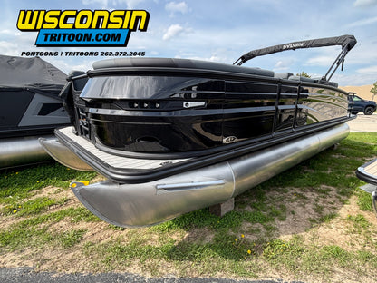2026 Sylvan 23' L3 DLZ Bar Platinum Edition Fiberglass Tritoon