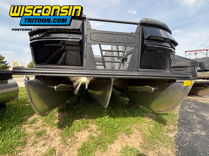 2026 Sylvan 23' L3 DLZ Bar Platinum Edition Fiberglass Tritoon