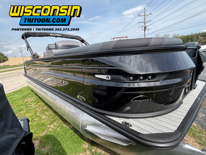 2026 Sylvan 23' L3 DLZ Bar Platinum Edition Fiberglass Tritoon