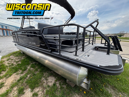 2026 Sylvan 23' L3 DLZ Bar Platinum Edition Fiberglass Tritoon