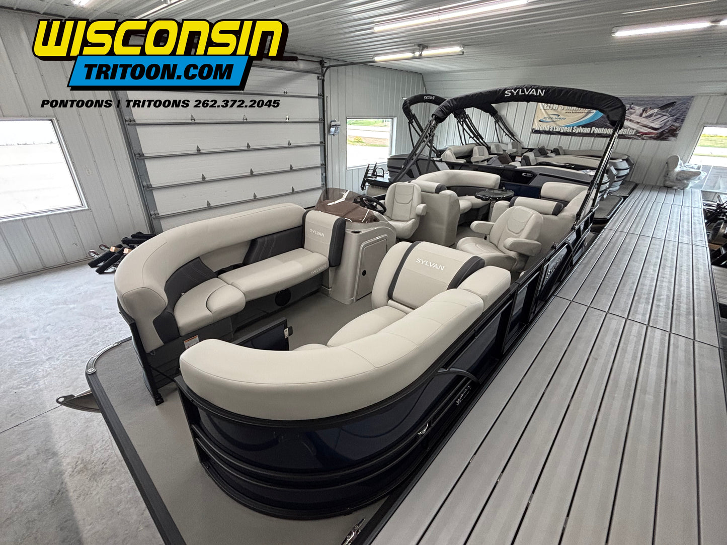 2026 Sylvan 22' Tritoon 822 Mirage LZ