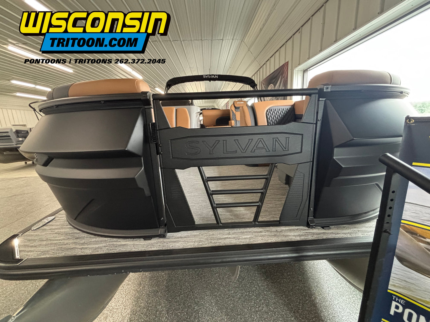 2026 Sylvan 23' L3 DLZ Platinum Fiberglass Tritoon