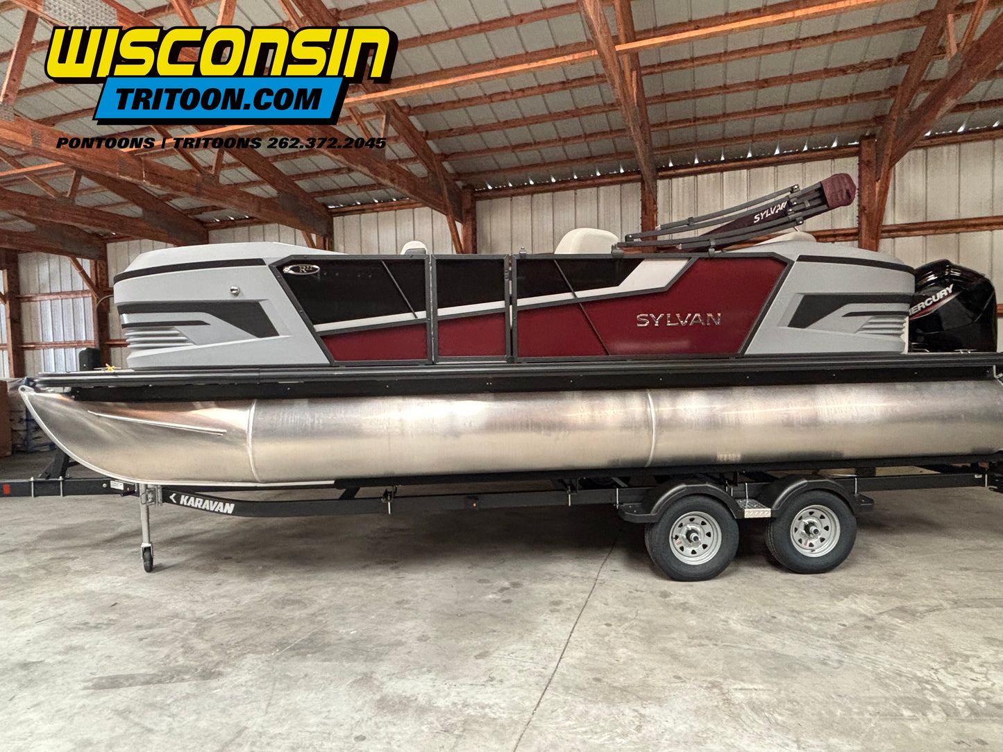 2026 Sylvan 22' Tritoon R22 CLZ DH