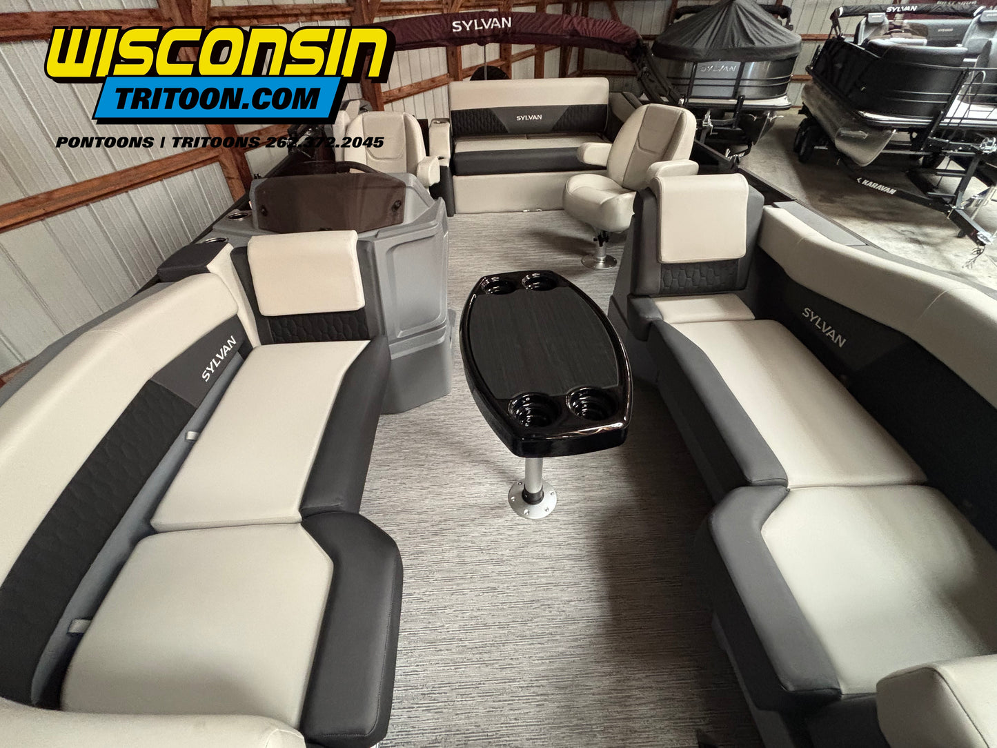 2026 Sylvan 22' Tritoon R22 CLZ DH