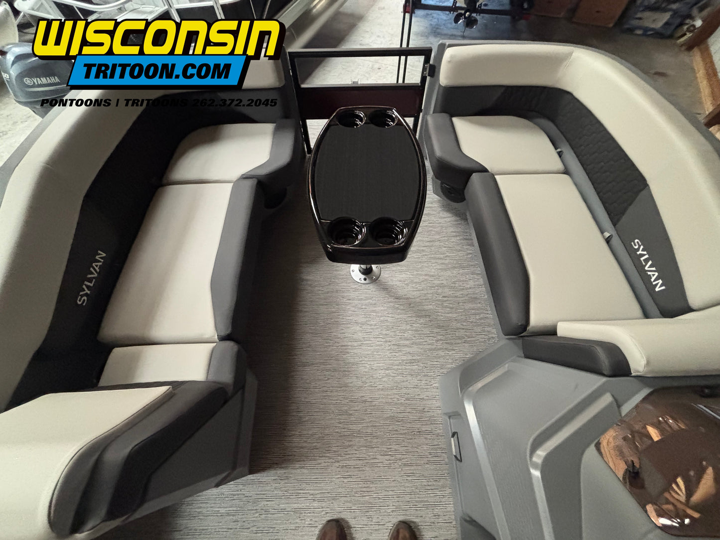 2026 Sylvan 22' Tritoon R22 CLZ DH