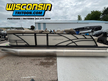 2026 Sylvan 22' Tritoon 822 Mirage CLZ DH Swingback