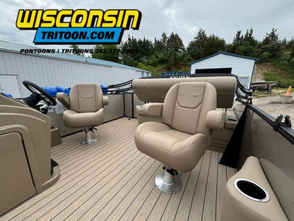 2026 Sylvan 22' Tritoon 822 Mirage CLZ DH Swingback