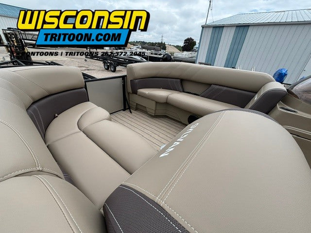 2026 Sylvan 22' Tritoon 822 Mirage CLZ DH Swingback