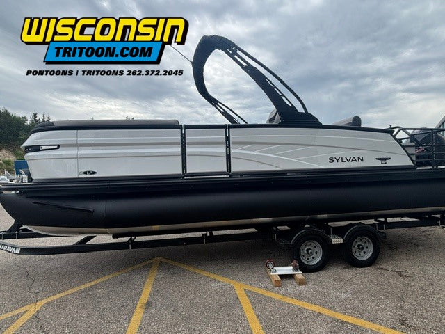 2026 Sylvan 23' L3 ULZ Swingback Sport Arch Platinum Edition Fiberglass Tritoon
