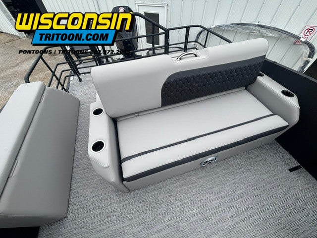 2026 Sylvan 23' L3 ULZ Swingback Sport Arch Platinum Edition Fiberglass Tritoon