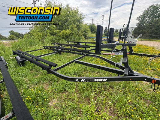 Karavan 1618 Single Axle Pontoon Bunk Trailer, 16'-18', 2200 LB Capacity