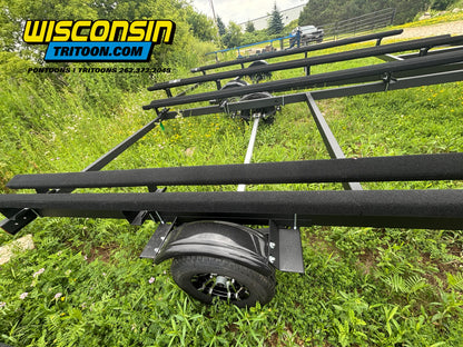 Karavan 1618 Single Axle Pontoon Bunk Trailer, 16'-18', 2200 LB Capacity