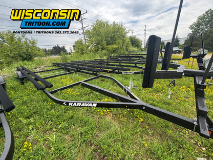 Karavan 1822 Single Axle Pontoon Bunk Trailer, 20'-22', 2700 LB Capacity