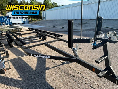 Karavan 1822 Tandem Tritoon Bunk Trailer, 20'-22', 3500 LB Capacity