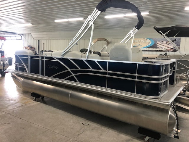 2025 Sylvan 22' Pontoon 8522 Mirage Party Fish With Mercury 60HP CT