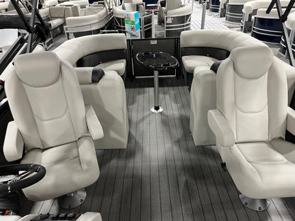 2024 Sylvan 25' Tritoon 300HP MERC $64,995 CLEARANCE!