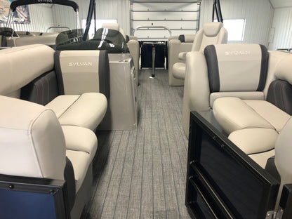 2025 Sylvan 22' 822 Mirage LZ With Mercury Avator 35E Electric Pontoon