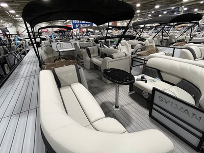 2025 Sylvan 23' Tritoon Mirage X3 Party Fish Mercury 115HP CT