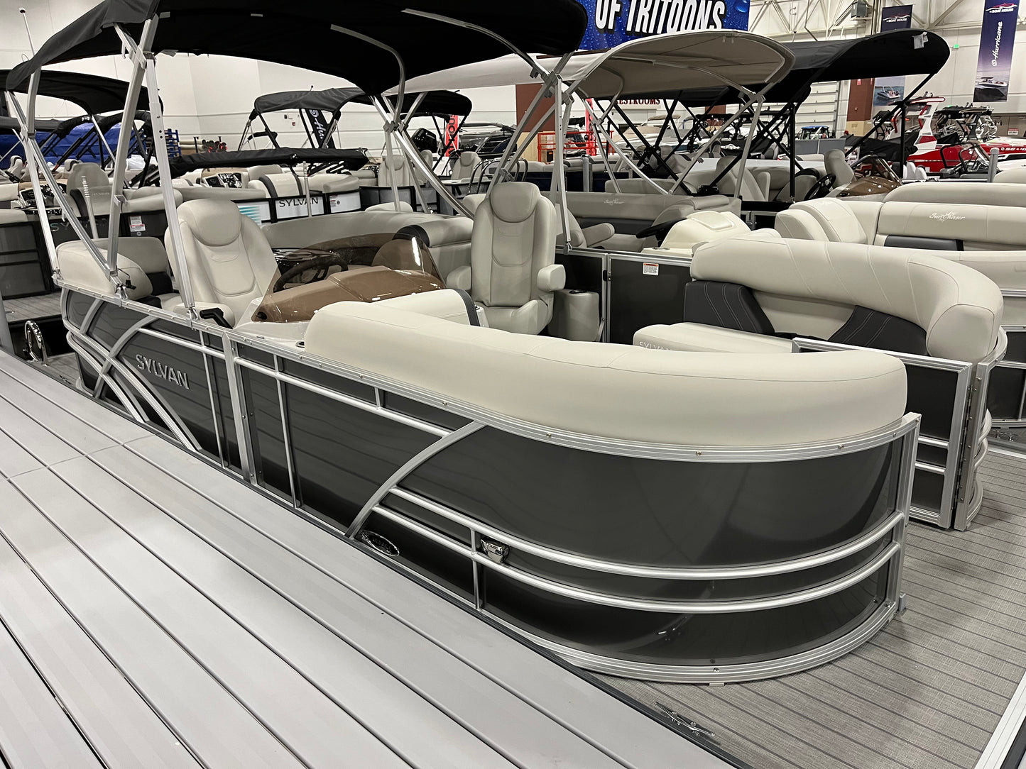 2025 Sylvan 20' 820 LZ With Mercury Avator 35E Electric Pontoon