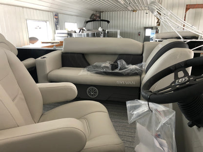 2025 Sylvan 20' Pontoon 820 Mirage Party Fish With Mercury 60HP CT