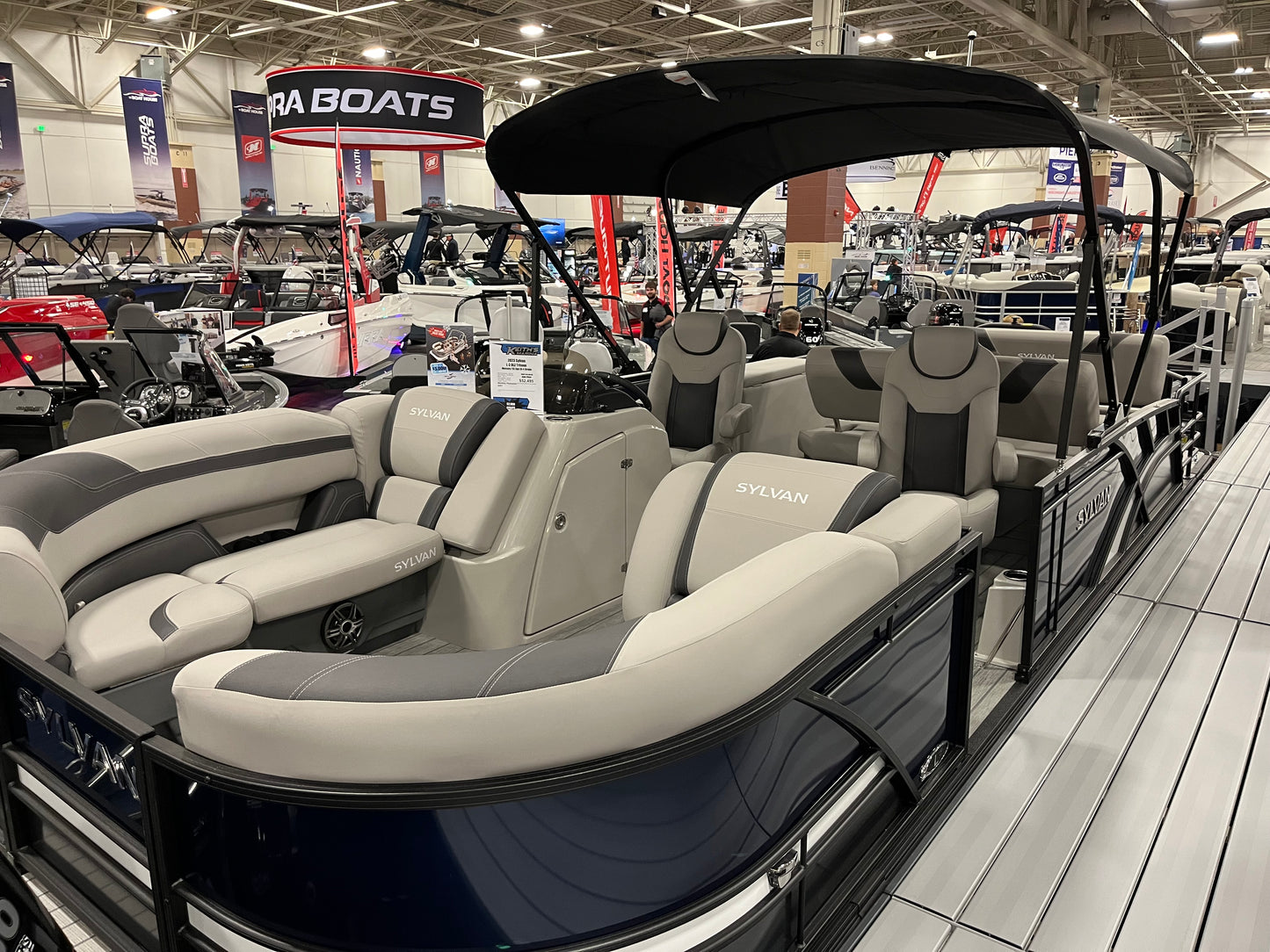 2025 Sylvan 23' L3 DLZ Tritoon With Mercury 115HP CT