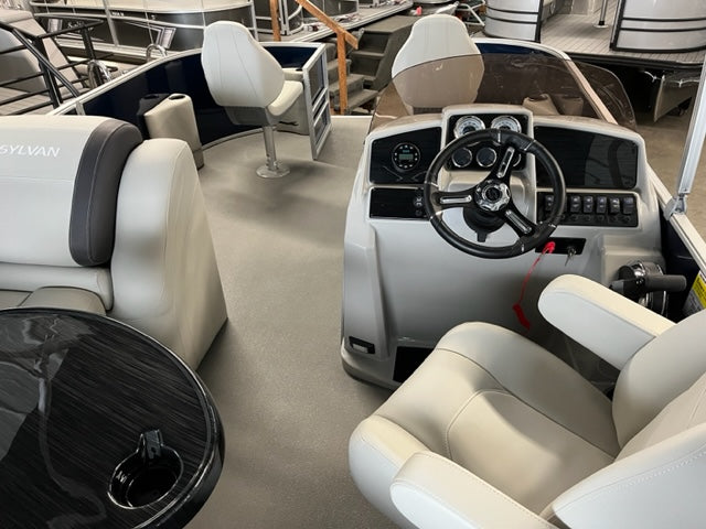 2025 Sylvan 18' Pontoon 818 Mirage Fish With Mercury 60HP CT