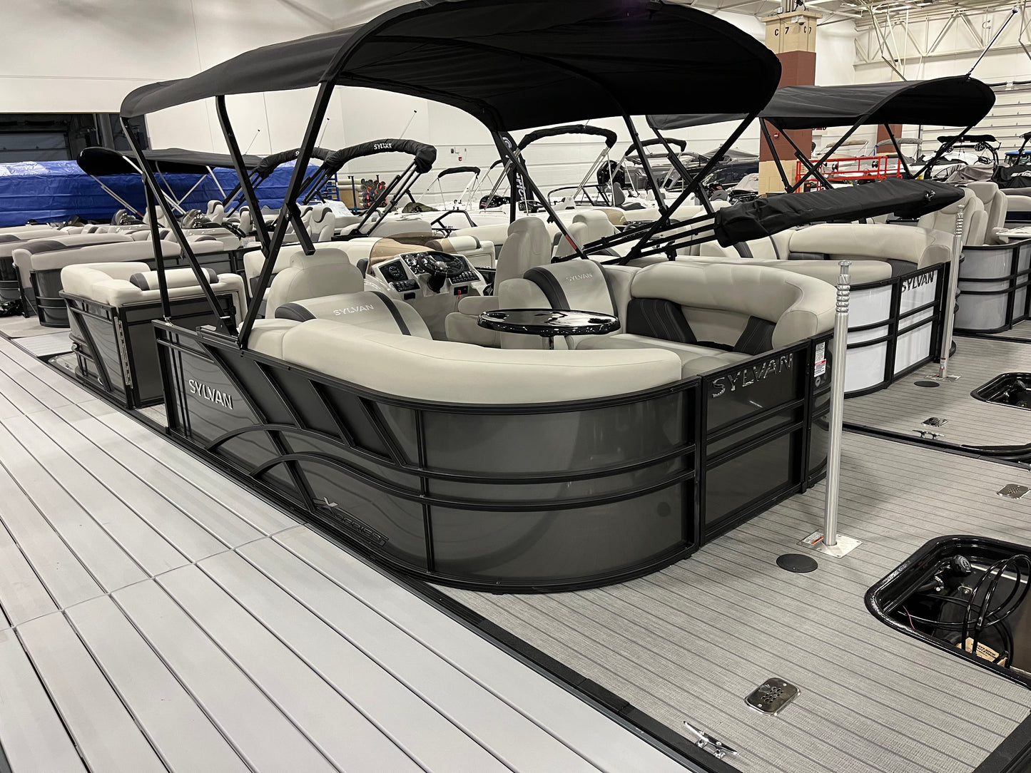 2024 Sylvan 25' Tritoon 300HP MERC $64,995 CLEARANCE!